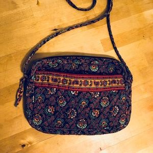 Vera Bradley VINTAGE & RARE "Collette Black"